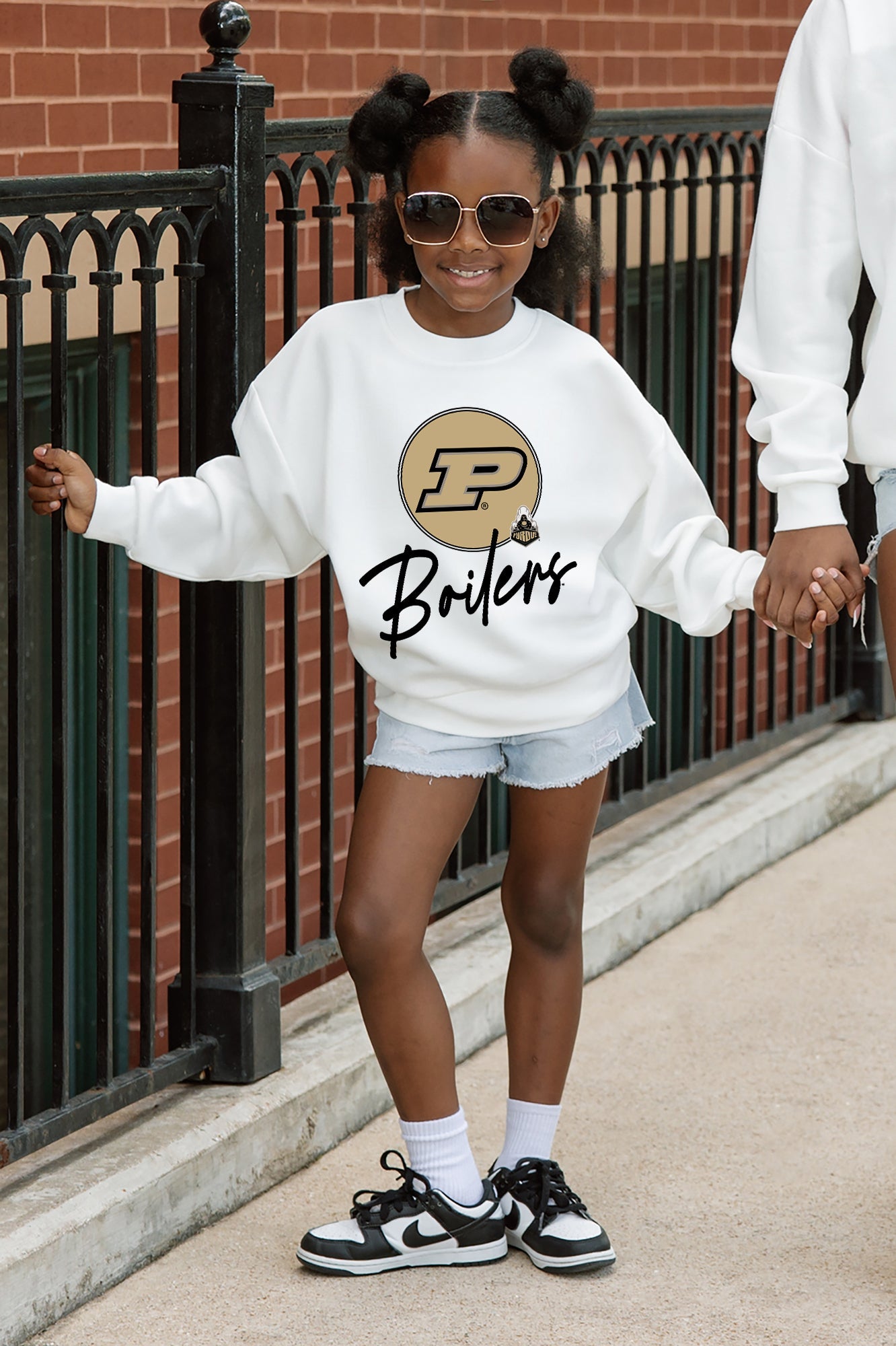 PURDUE BOILERMAKERS WILD BREAKTHROUGH YOUTH PREMIUM FLEECE SWEATSHIRT