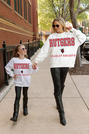 RUTGERS SCARLET KNIGHTS FREESTYLE YOUTH PREMIUM FLEECE SWEATSHIRT