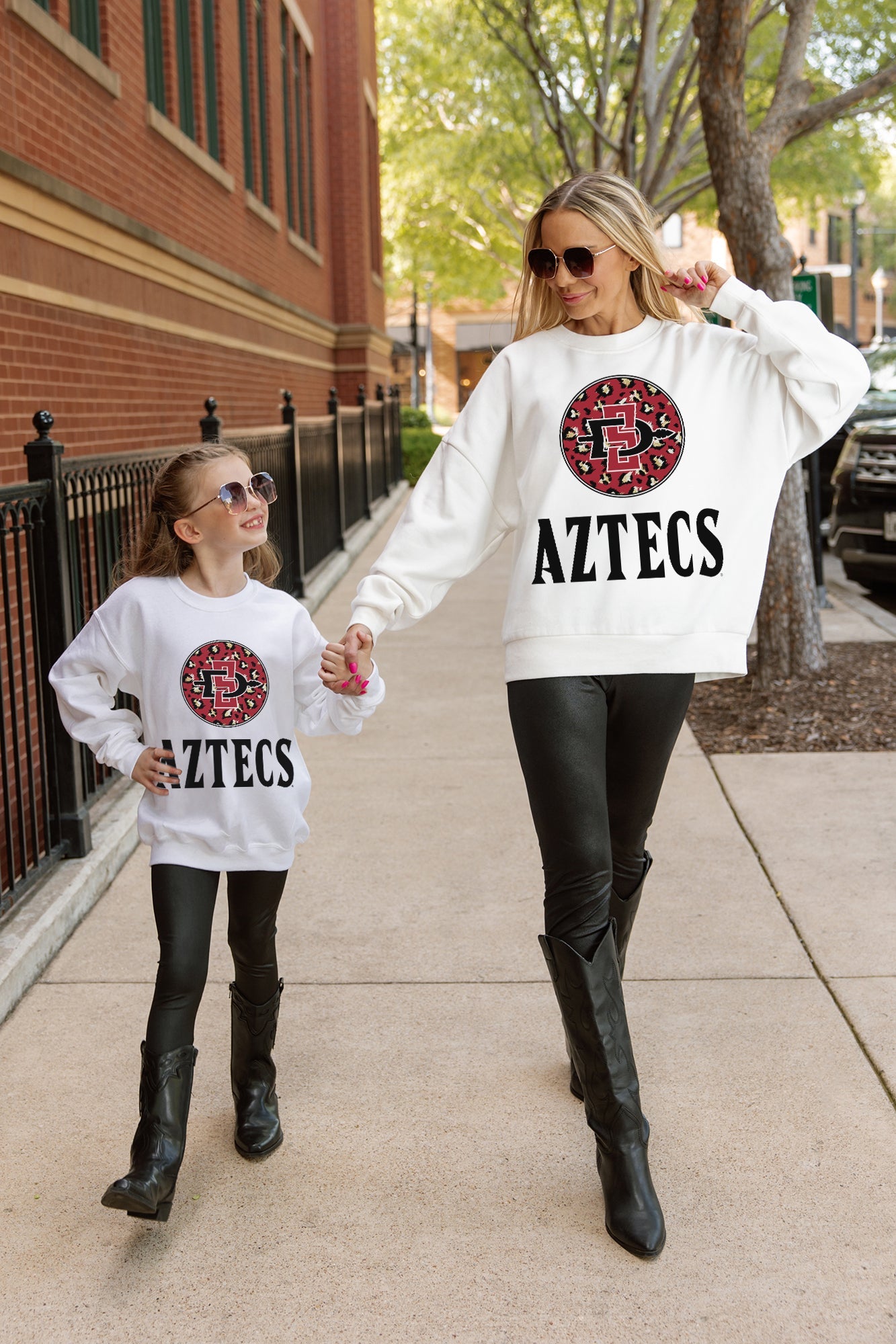 SAN DIEGO STATE AZTECS WILD BREAKTHROUGH YOUTH PREMIUM FLEECE SWEATSHIRT