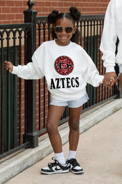 SAN DIEGO STATE AZTECS WILD BREAKTHROUGH YOUTH PREMIUM FLEECE SWEATSHIRT