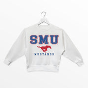 SMU MUSTANGS FREESTYLE YOUTH PREMIUM FLEECE SWEATSHIRT