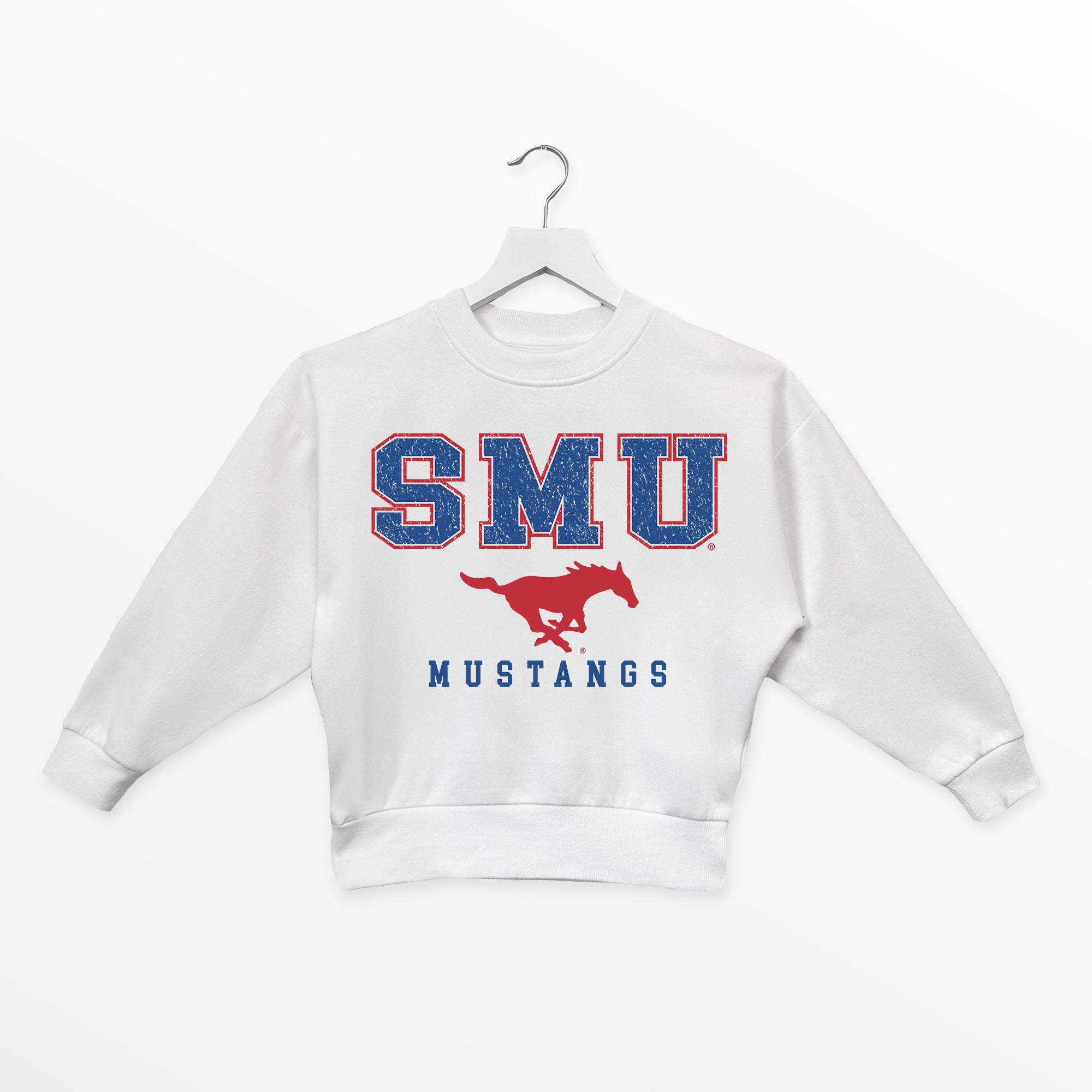SMU MUSTANGS FREESTYLE YOUTH PREMIUM FLEECE SWEATSHIRT