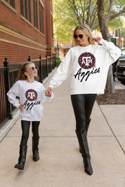 TEXAS A&M AGGIES WILD BREAKTHROUGH YOUTH PREMIUM FLEECE SWEATSHIRT