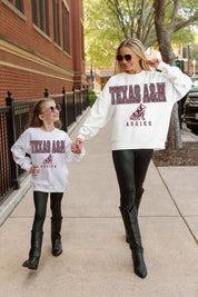 TEXAS A&M AGGIES FREESTYLE YOUTH PREMIUM FLEECE SWEATSHIRT