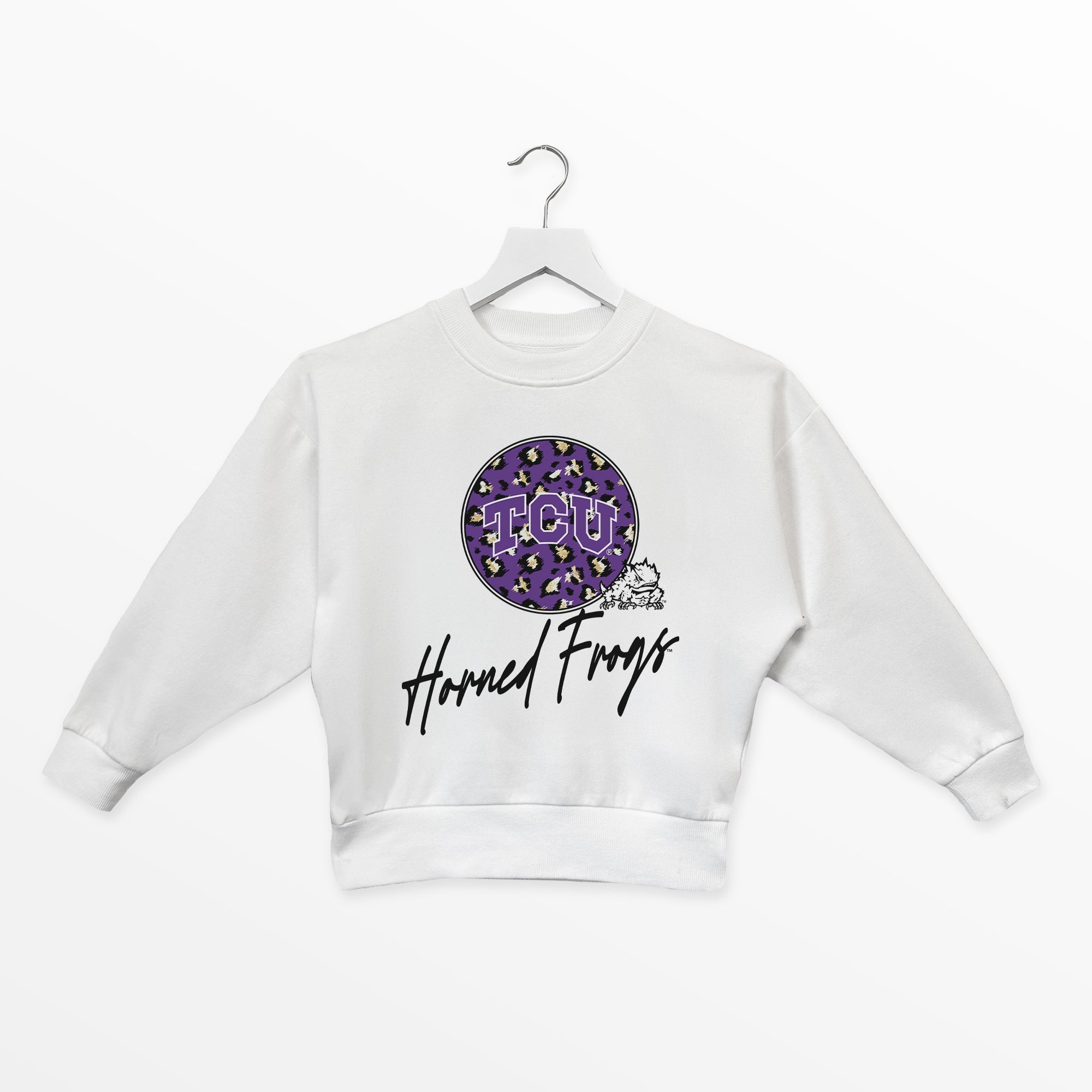 TCU HORNED FROGS WILD BREAKTHROUGH YOUTH PREMIUM FLEECE SWEATSHIRT