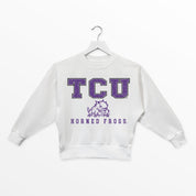 TCU HORNED FROGS FREESTYLE YOUTH PREMIUM FLEECE SWEATSHIRT