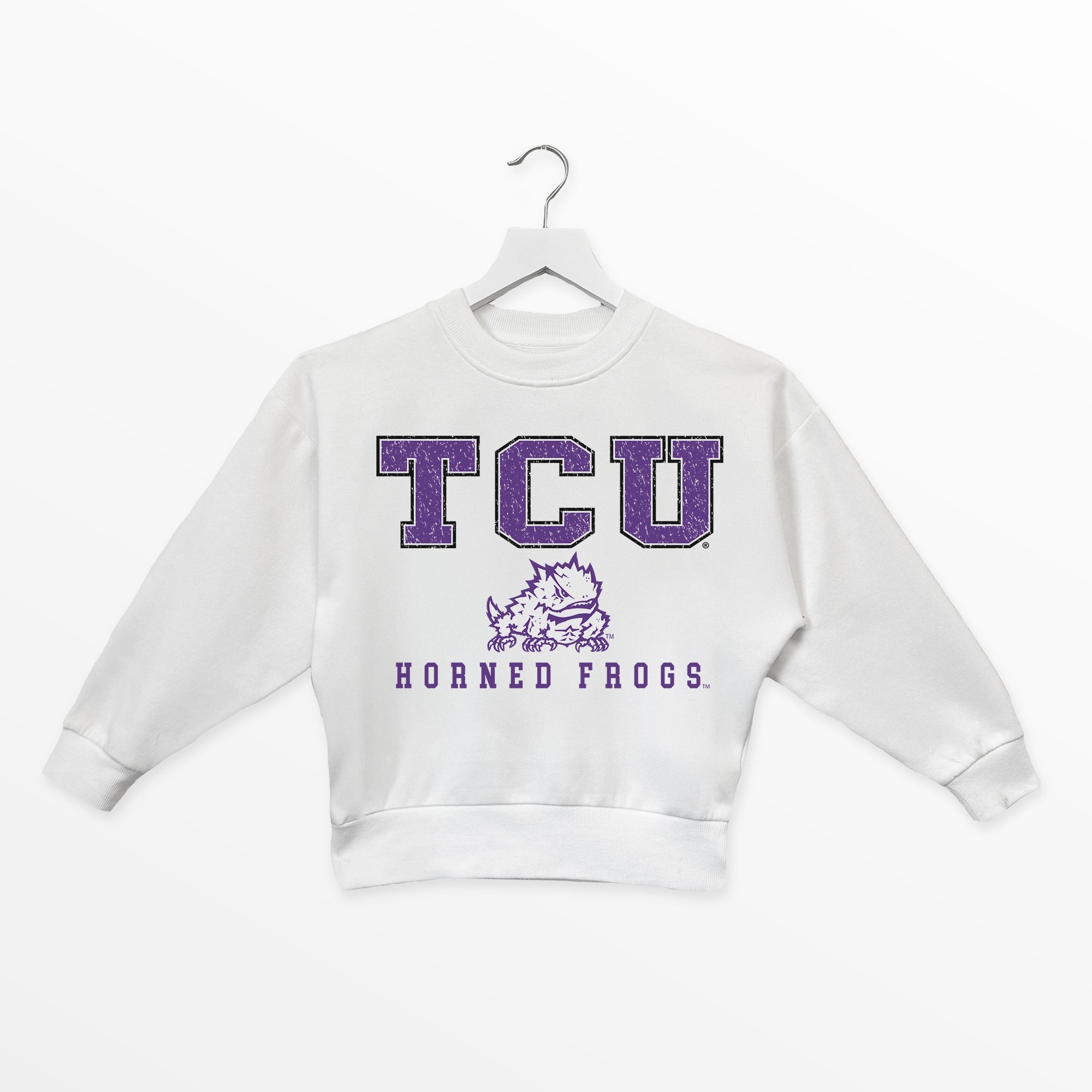 TCU HORNED FROGS FREESTYLE YOUTH PREMIUM FLEECE SWEATSHIRT