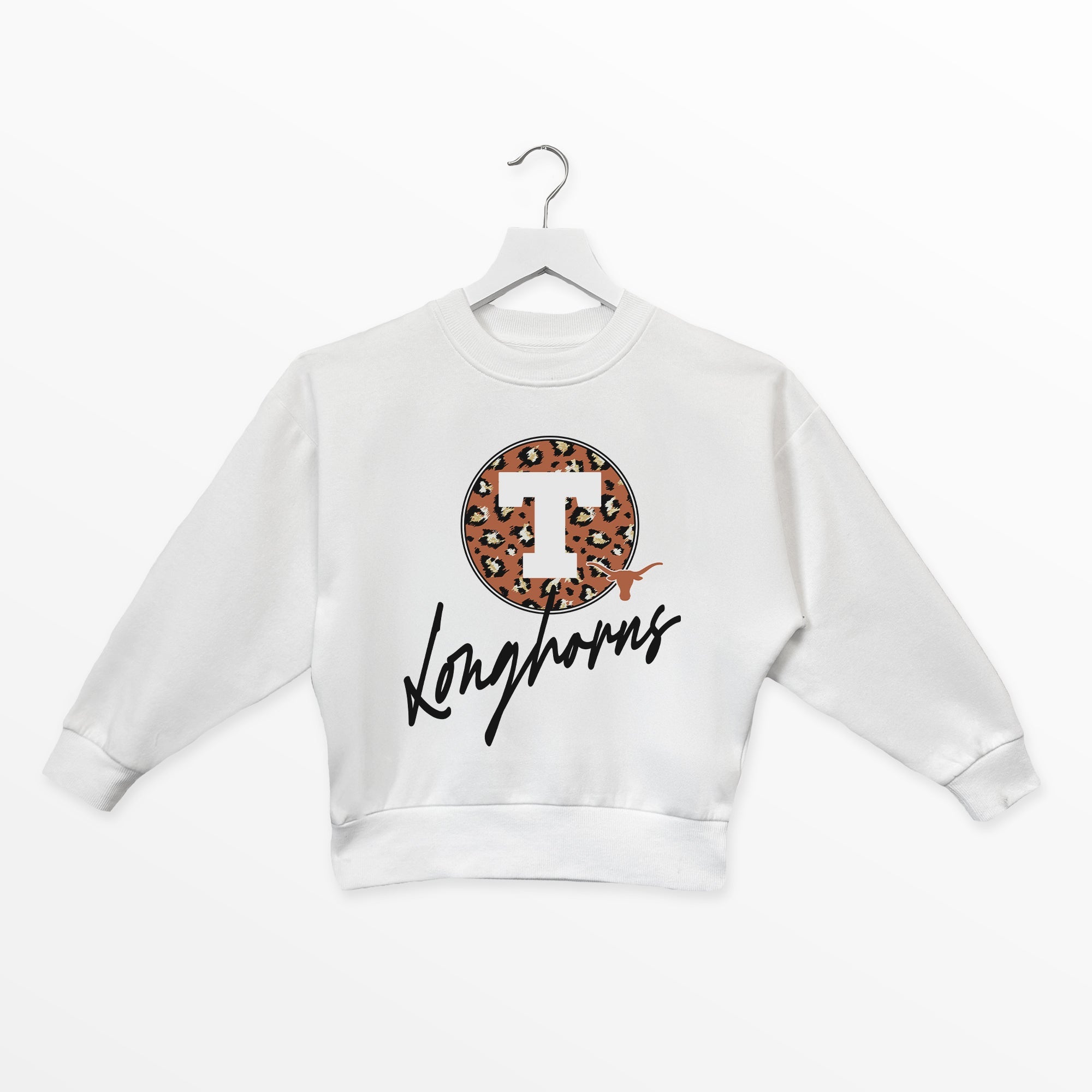 TEXAS LONGHORNS WILD BREAKTHROUGH YOUTH PREMIUM FLEECE SWEATSHIRT