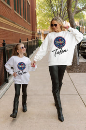 TULSA GOLDEN HURRICANE WILD BREAKTHROUGH YOUTH PREMIUM FLEECE SWEATSHIRT