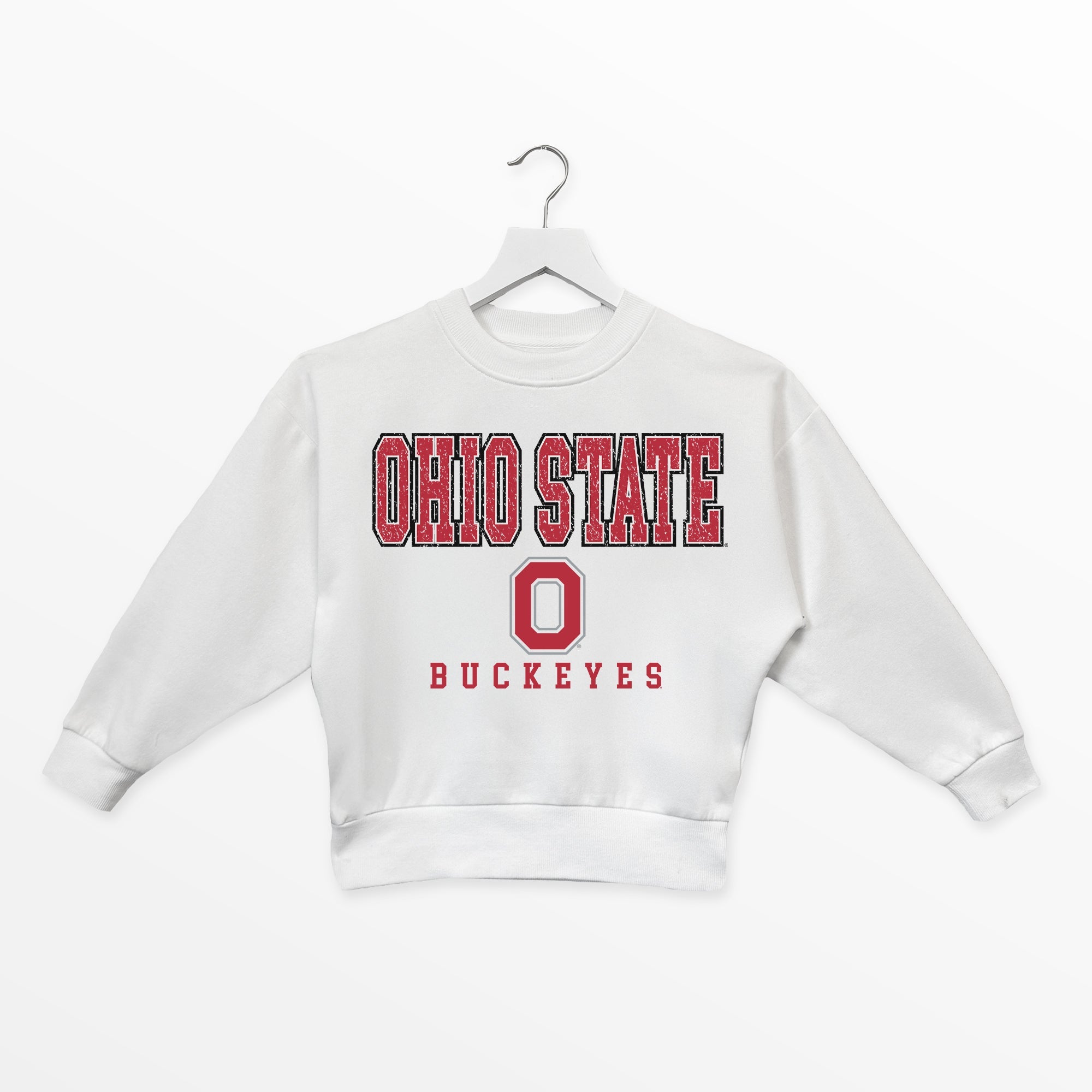 OHIO STATE BUCKEYES FREESTYLE YOUTH PREMIUM FLEECE SWEATSHIRT