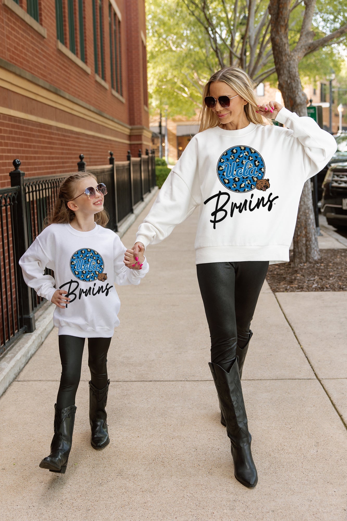 UCLA BRUINS WILD BREAKTHROUGH YOUTH PREMIUM FLEECE SWEATSHIRT