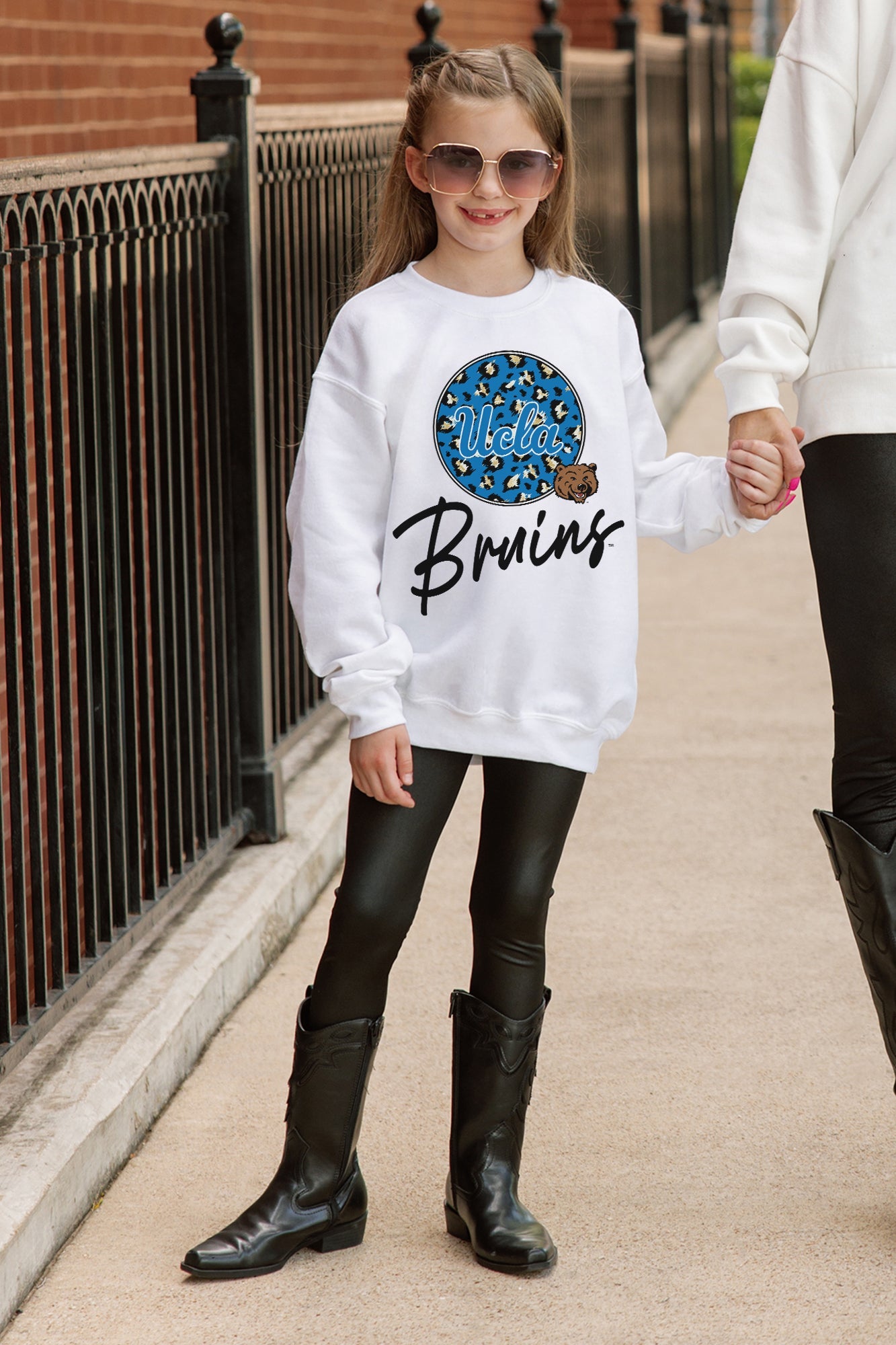 UCLA BRUINS WILD BREAKTHROUGH YOUTH PREMIUM FLEECE SWEATSHIRT