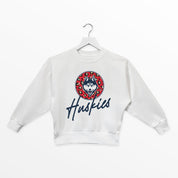 UCONN HUSKIES WILD BREAKTHROUGH YOUTH PREMIUM FLEECE SWEATSHIRT