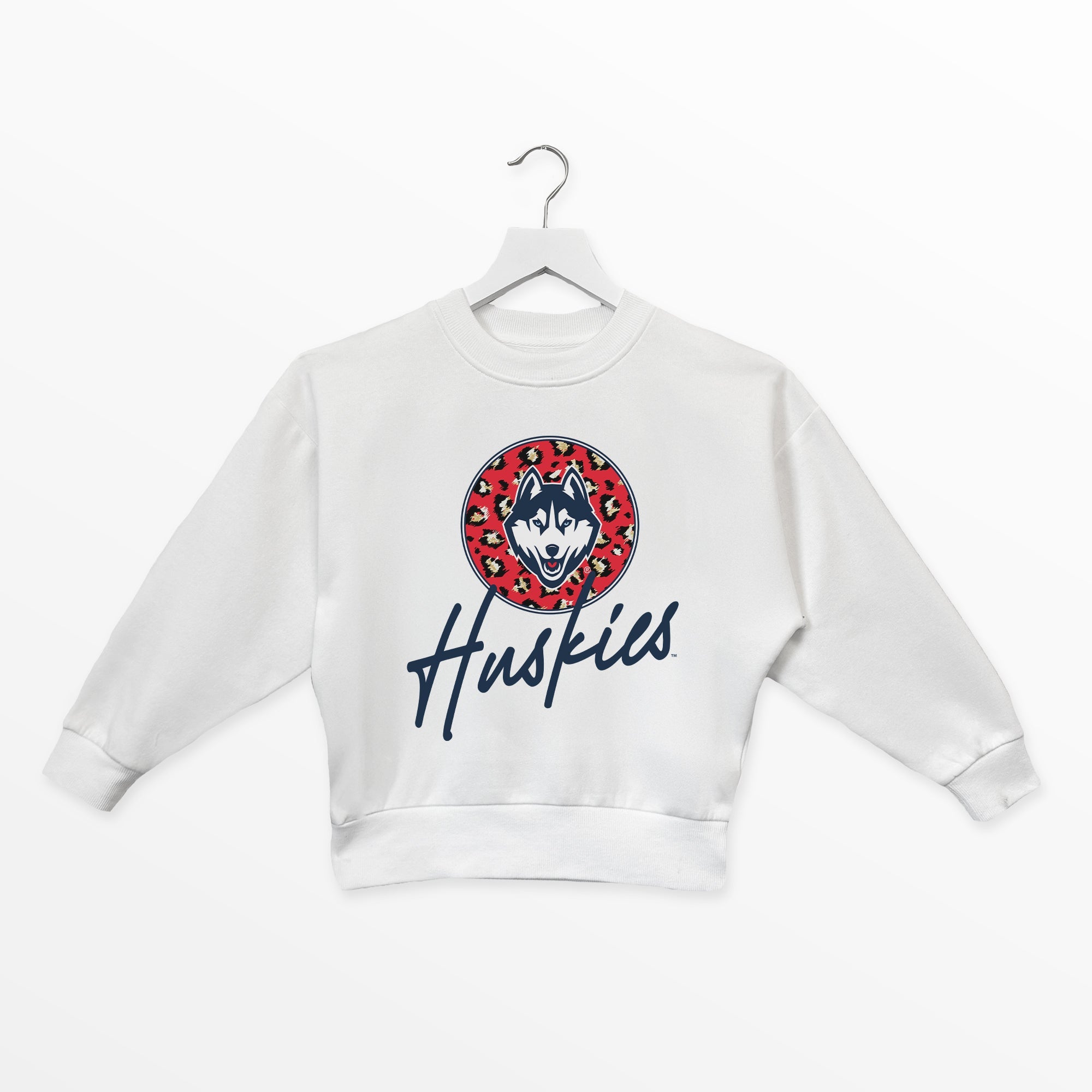 UCONN HUSKIES WILD BREAKTHROUGH YOUTH PREMIUM FLEECE SWEATSHIRT