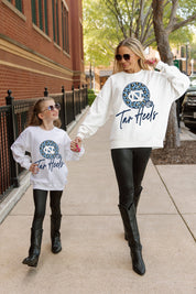 NORTH CAROLINA TAR HEELS WILD BREAKTHROUGH YOUTH PREMIUM FLEECE SWEATSHIRT