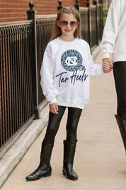 NORTH CAROLINA TAR HEELS WILD BREAKTHROUGH YOUTH PREMIUM FLEECE SWEATSHIRT