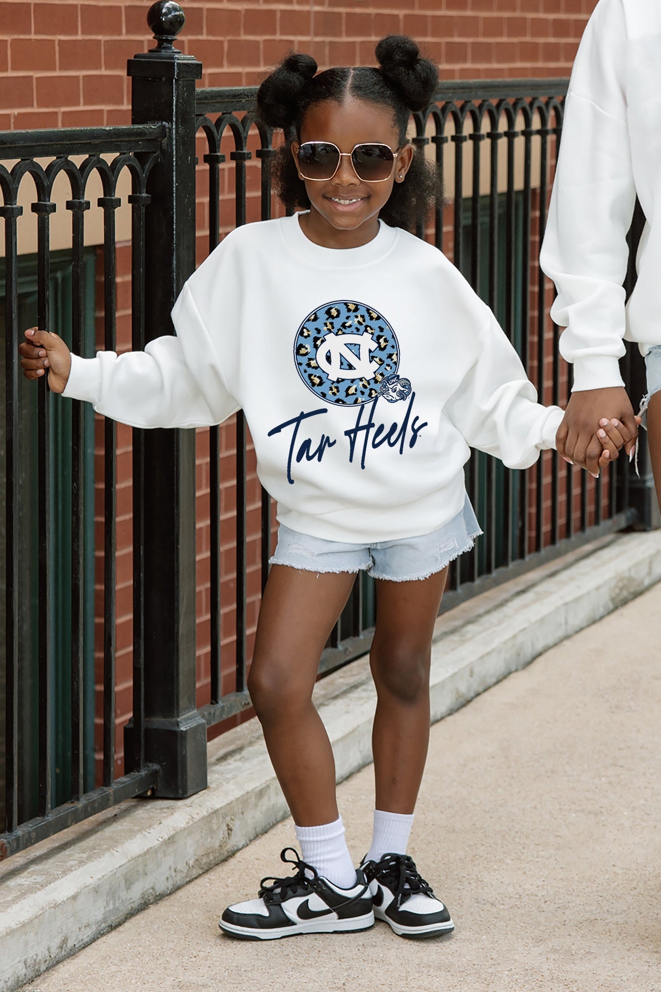 NORTH CAROLINA TAR HEELS WILD BREAKTHROUGH YOUTH PREMIUM FLEECE SWEATSHIRT