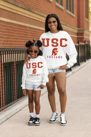 USC TROJANS FREESTYLE YOUTH PREMIUM FLEECE SWEATSHIRT