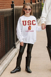 USC TROJANS FREESTYLE YOUTH PREMIUM FLEECE SWEATSHIRT