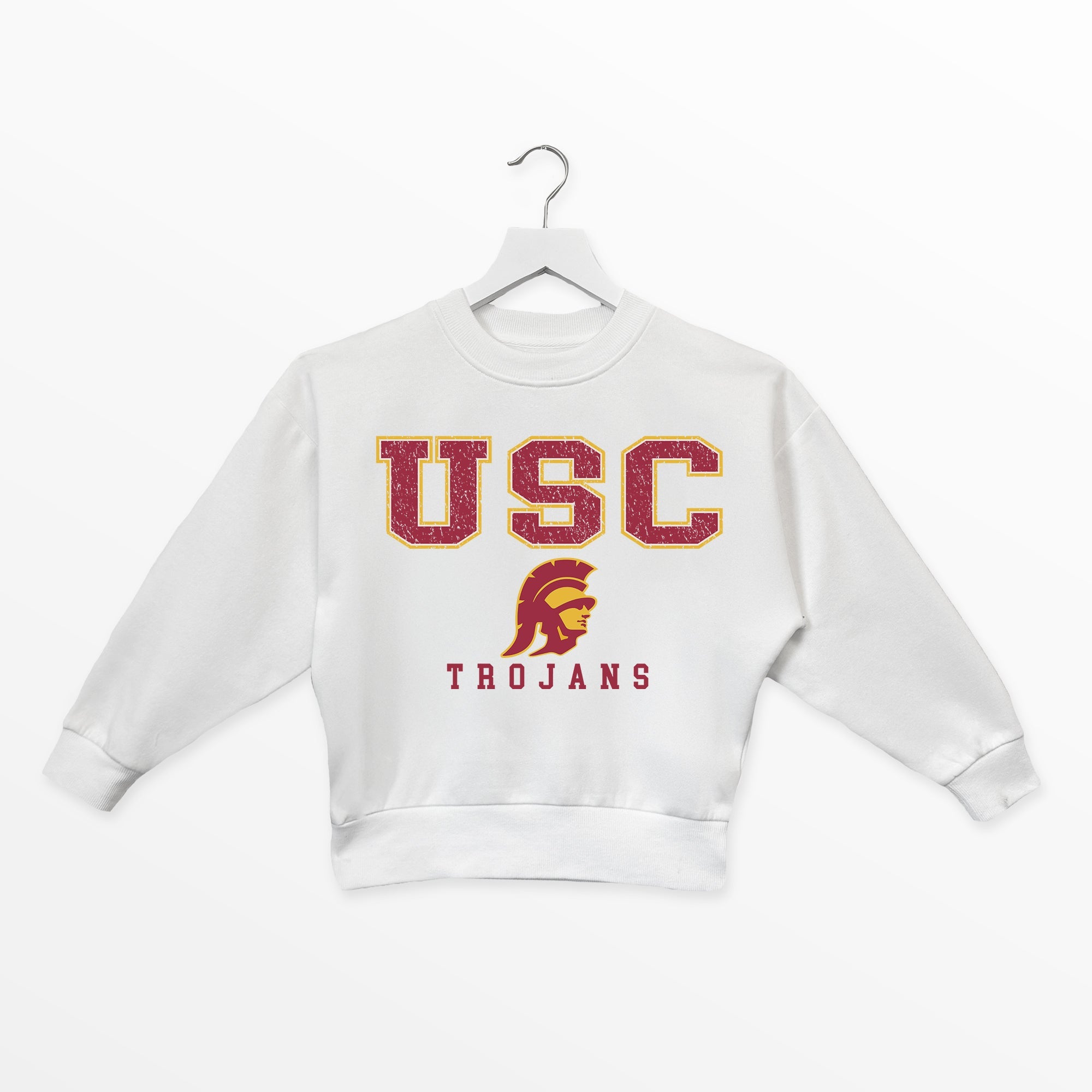 USC TROJANS FREESTYLE YOUTH PREMIUM FLEECE SWEATSHIRT