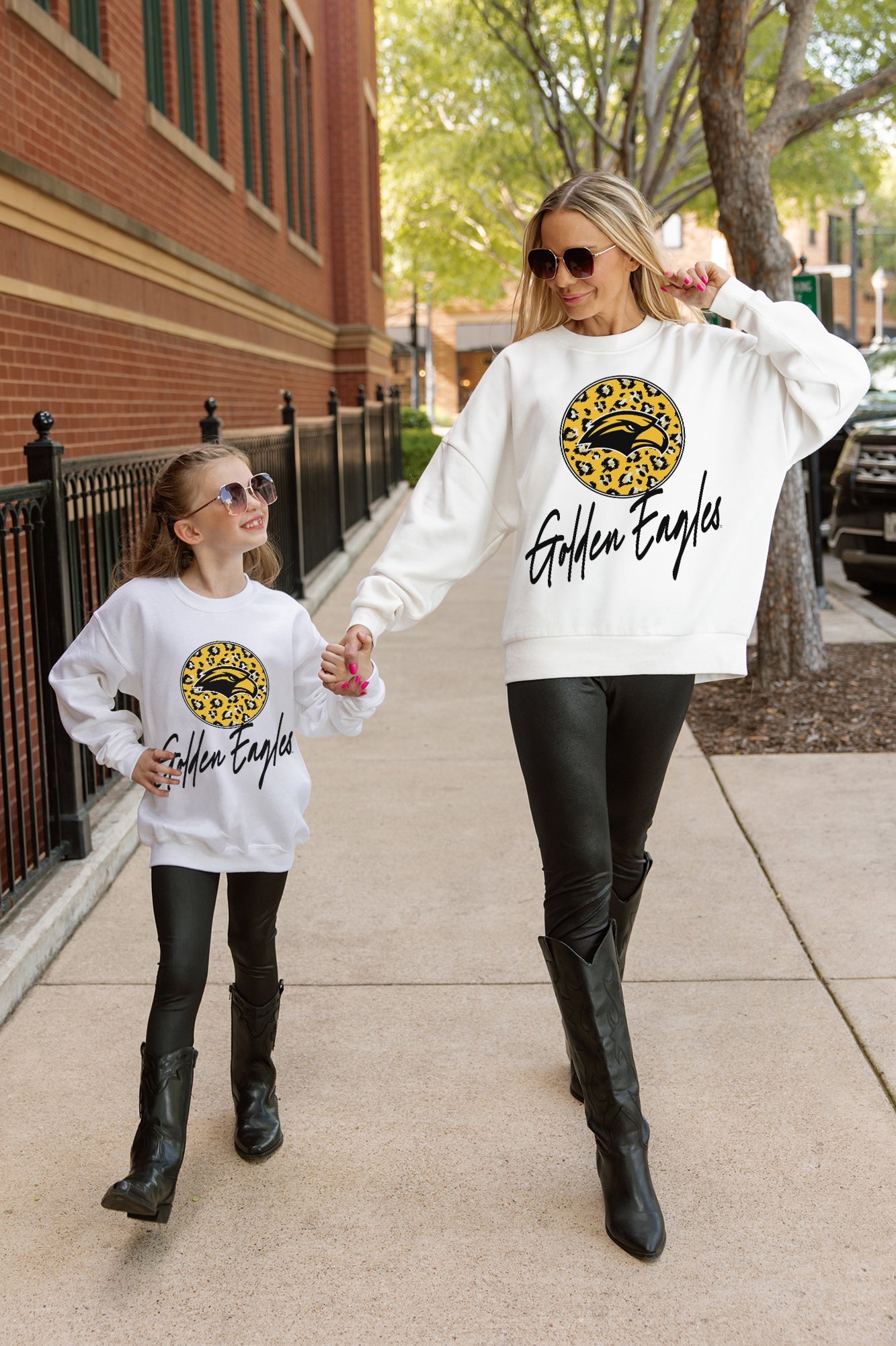 SOUTHERN MISS GOLDEN EAGLES WILD BREAKTHROUGH YOUTH PREMIUM FLEECE SWEATSHIRT