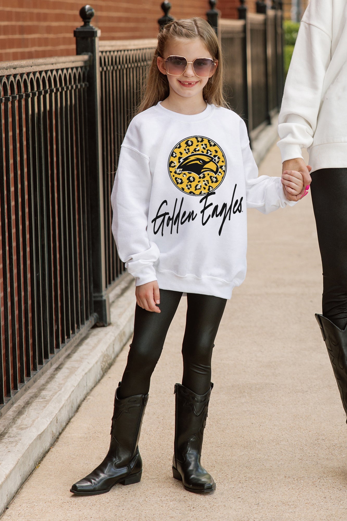 SOUTHERN MISS GOLDEN EAGLES WILD BREAKTHROUGH YOUTH PREMIUM FLEECE SWEATSHIRT