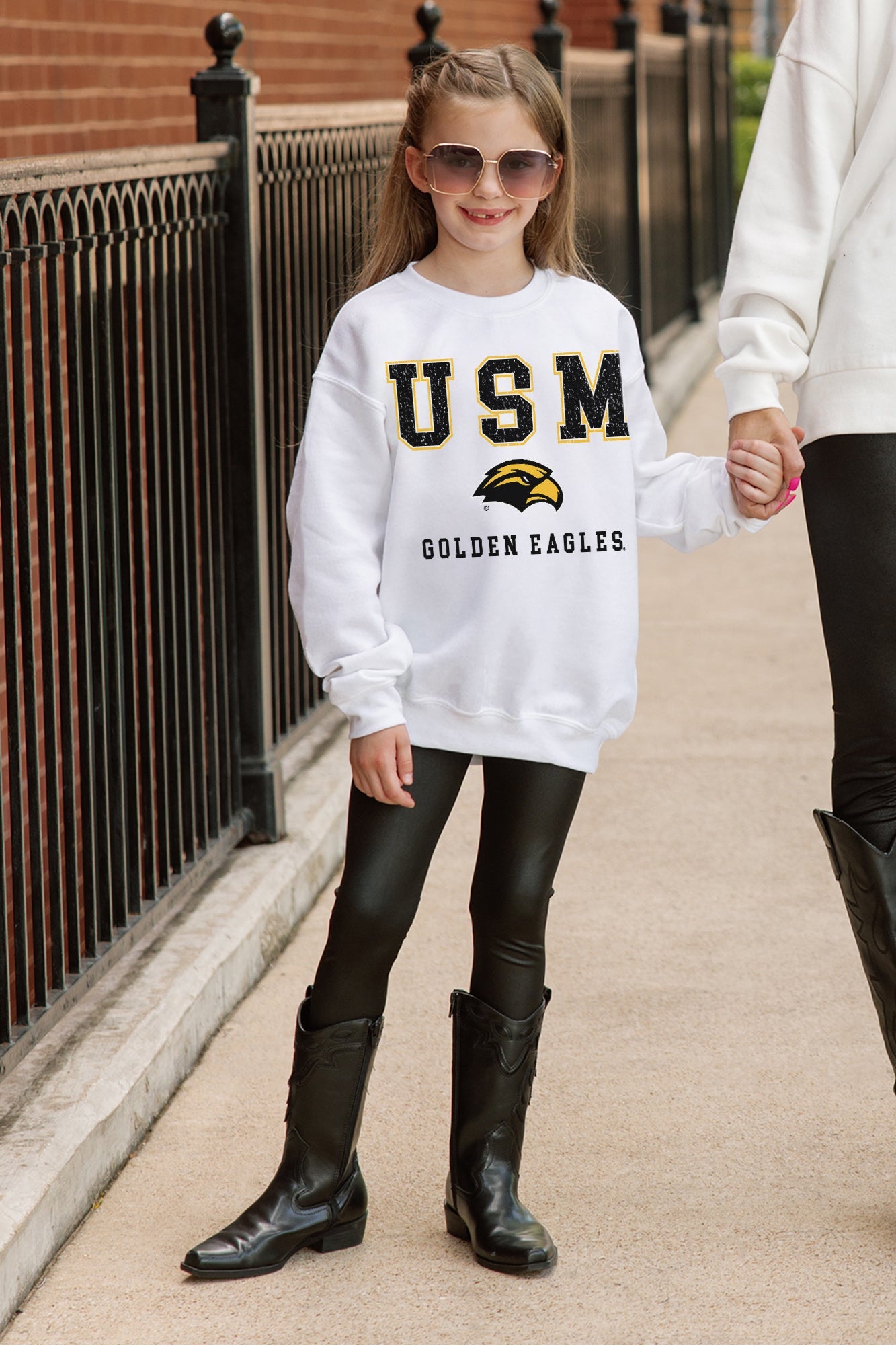 SOUTHERN MISS GOLDEN EAGLES FREESTYLE YOUTH PREMIUM FLEECE SWEATSHIRT