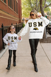 SOUTHERN MISS GOLDEN EAGLES FREESTYLE YOUTH PREMIUM FLEECE SWEATSHIRT