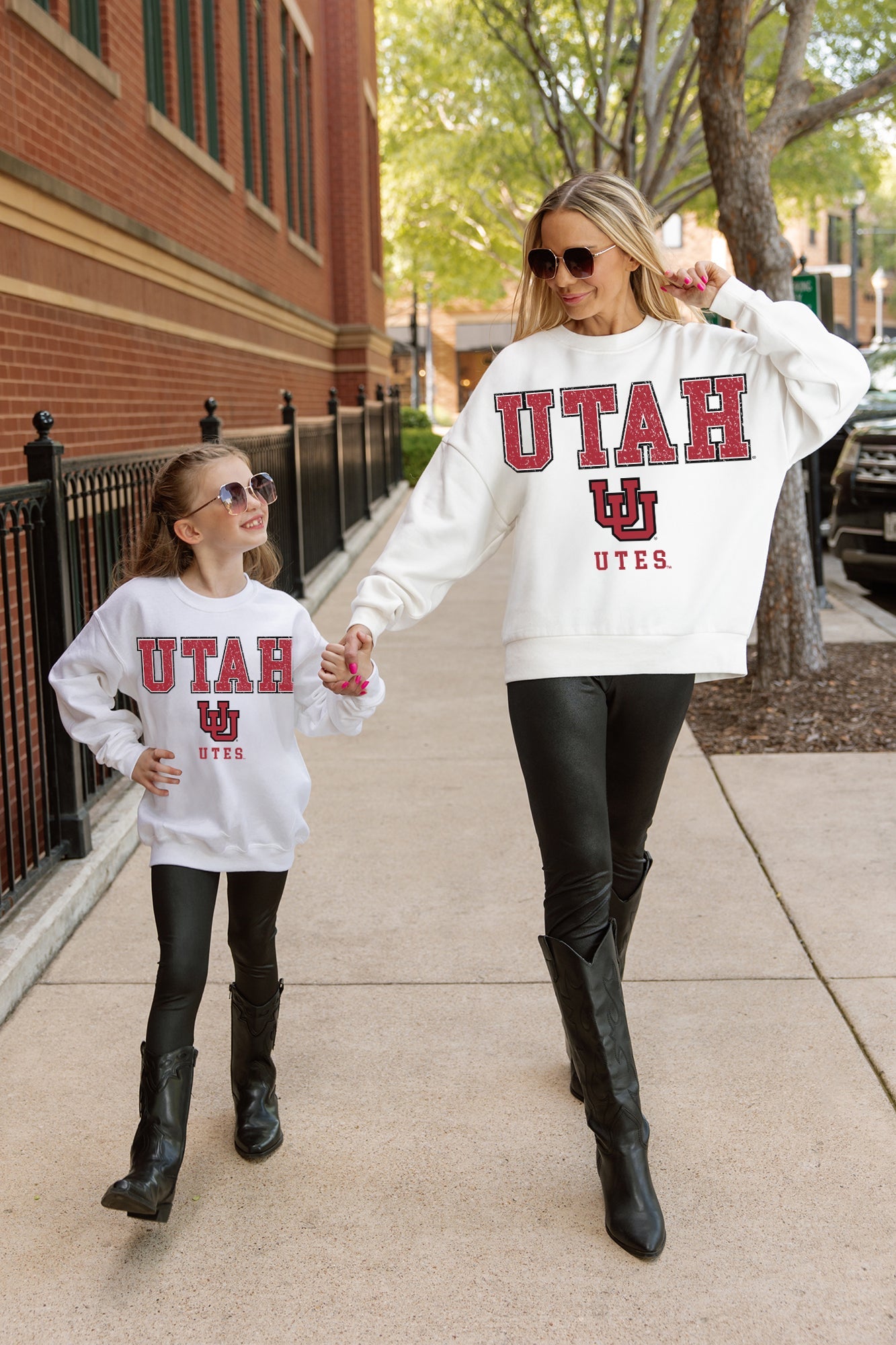 UTAH UTES FREESTYLE YOUTH PREMIUM FLEECE SWEATSHIRT
