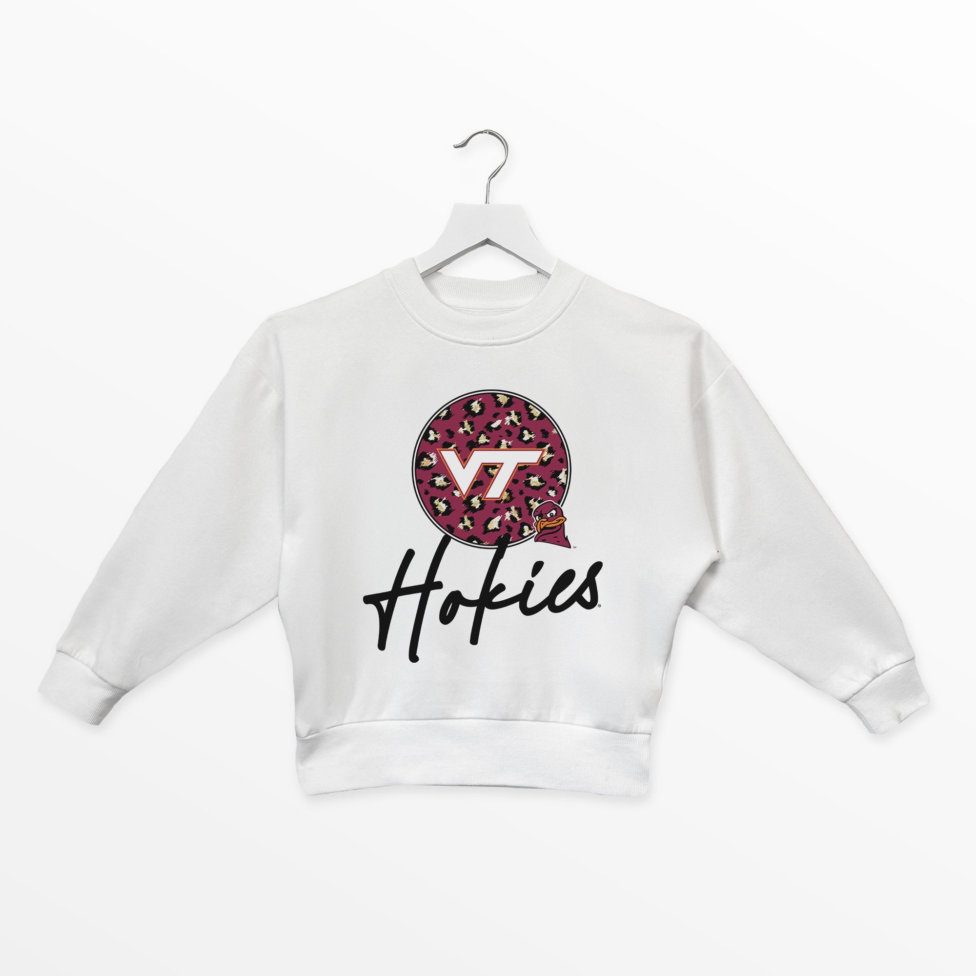 VIRGINIA TECH HOKIES WILD BREAKTHROUGH YOUTH PREMIUM FLEECE SWEATSHIRT