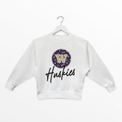 WASHINGTON HUSKIES WILD BREAKTHROUGH YOUTH PREMIUM FLEECE SWEATSHIRT