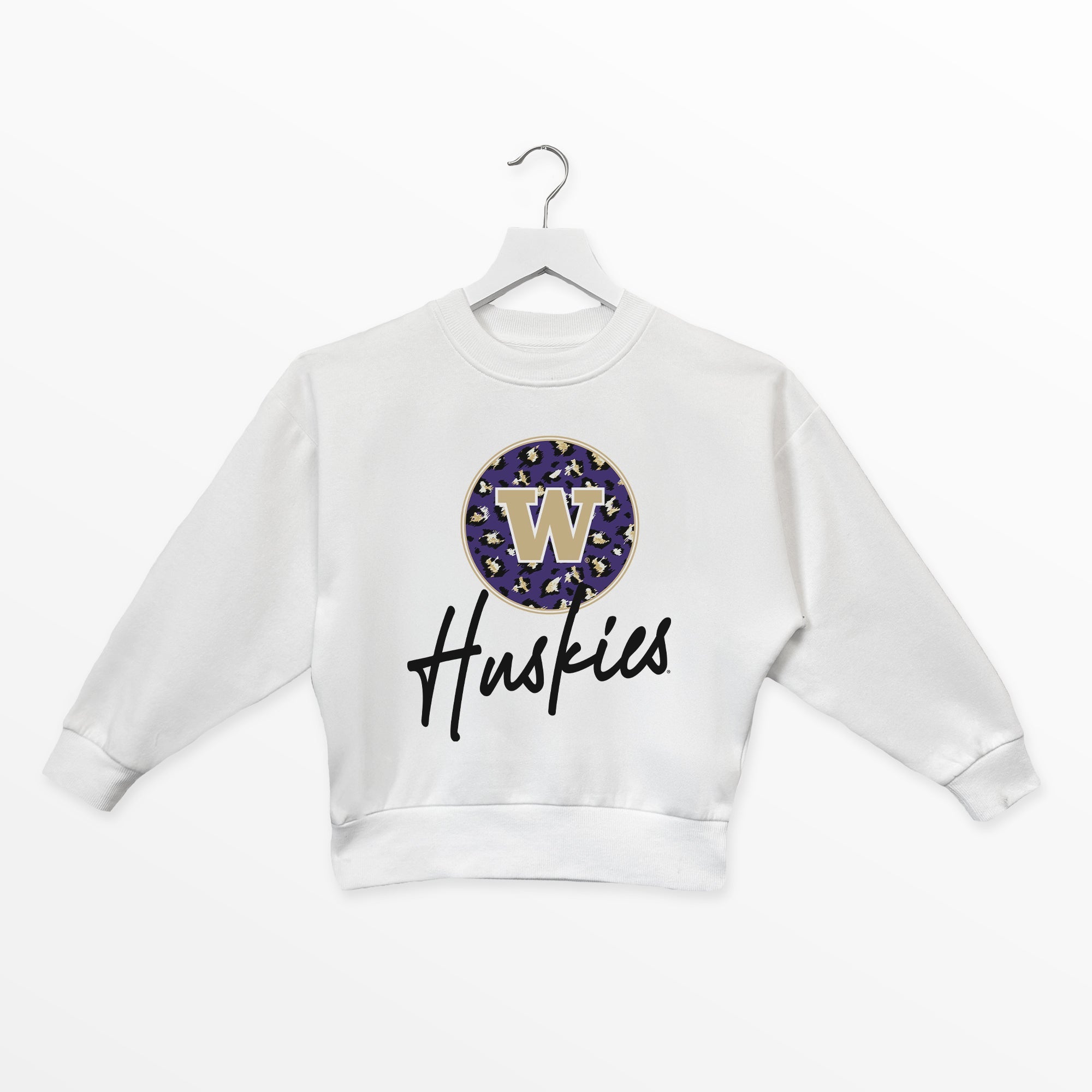 WASHINGTON HUSKIES WILD BREAKTHROUGH YOUTH PREMIUM FLEECE SWEATSHIRT