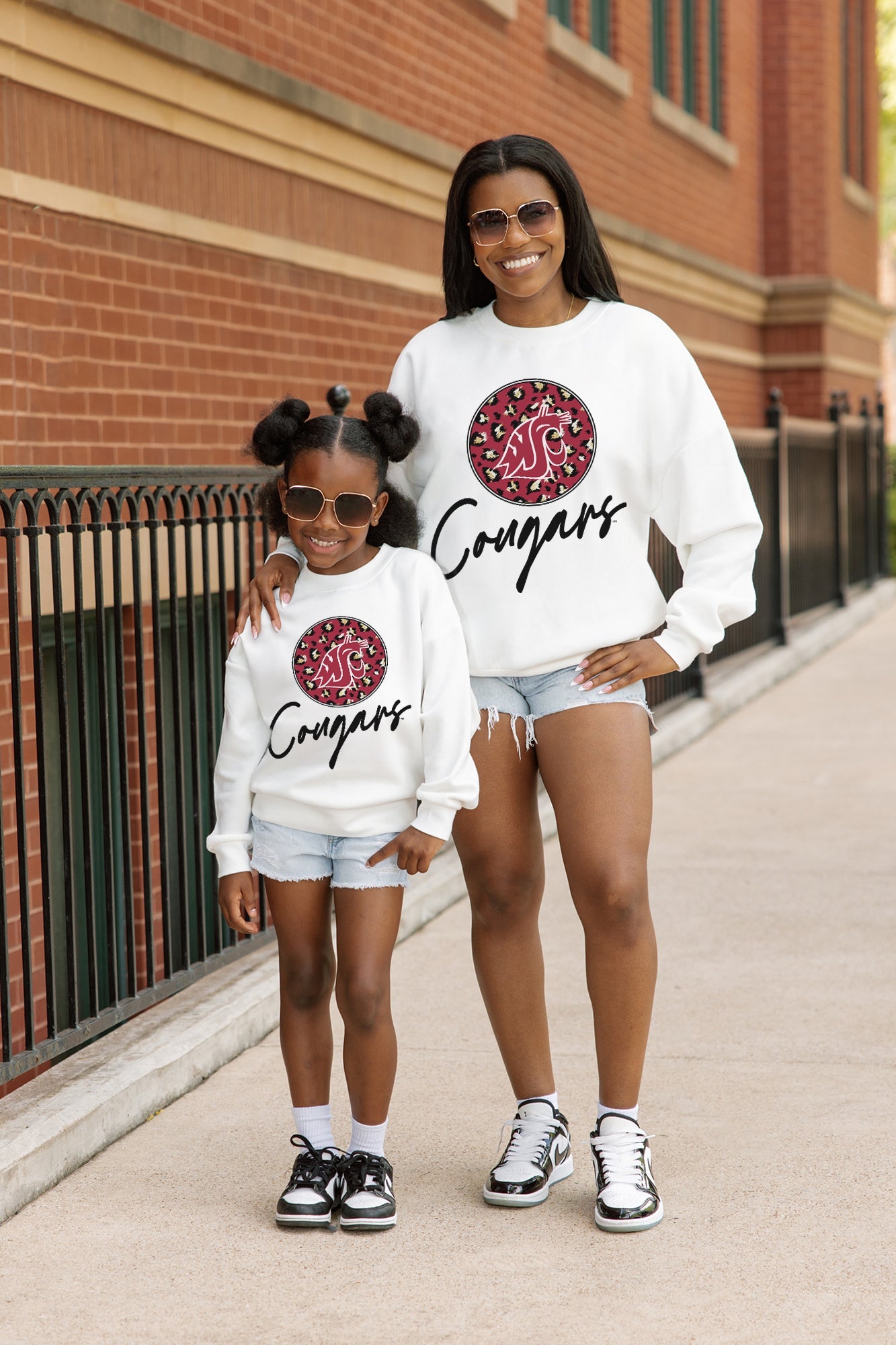 WASHINGTON STATE COUGARS WILD BREAKTHROUGH YOUTH PREMIUM FLEECE SWEATSHIRT