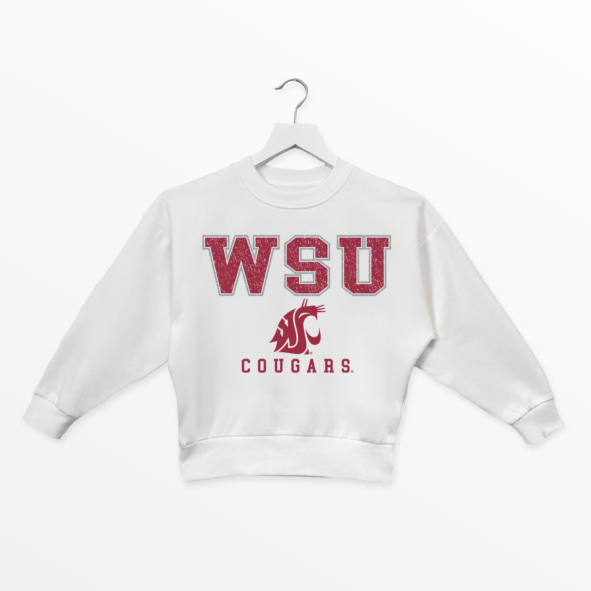WASHINGTON STATE COUGARS FREESTYLE YOUTH PREMIUM FLEECE SWEATSHIRT