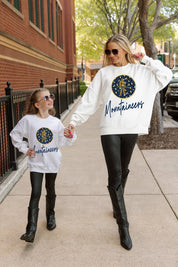 WEST VIRGINIA MOUNTAINEERS WILD BREAKTHROUGH YOUTH PREMIUM FLEECE SWEATSHIRT