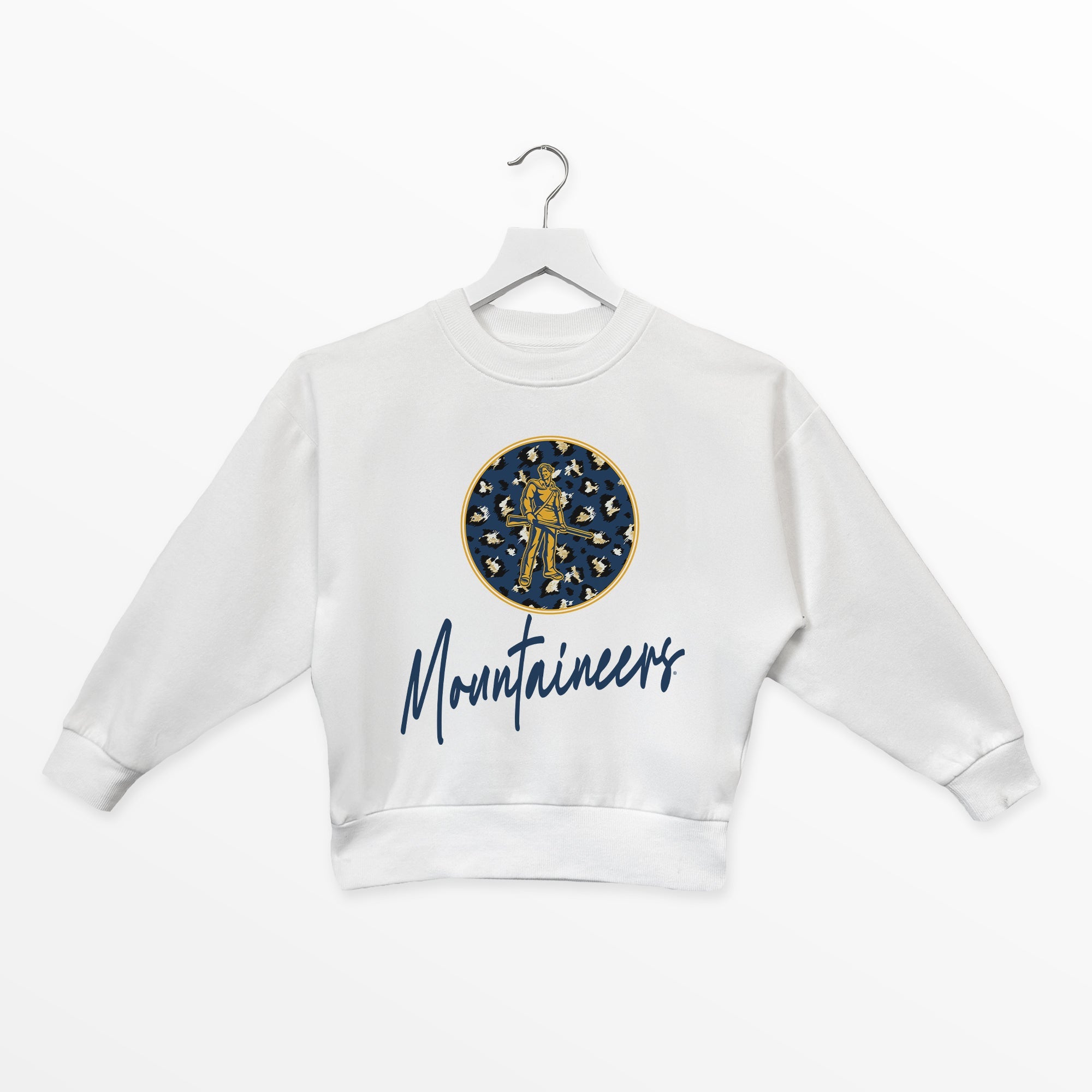 WEST VIRGINIA MOUNTAINEERS WILD BREAKTHROUGH YOUTH PREMIUM FLEECE SWEATSHIRT