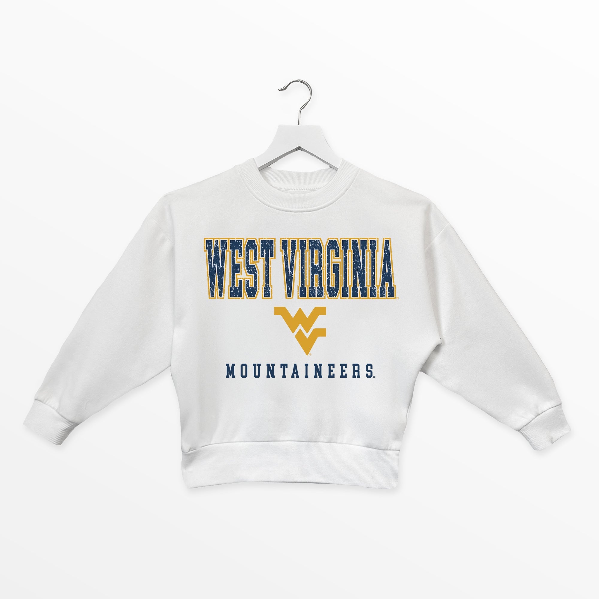 WEST VIRGINIA MOUNTAINEERS FREESTYLE YOUTH PREMIUM FLEECE SWEATSHIRT