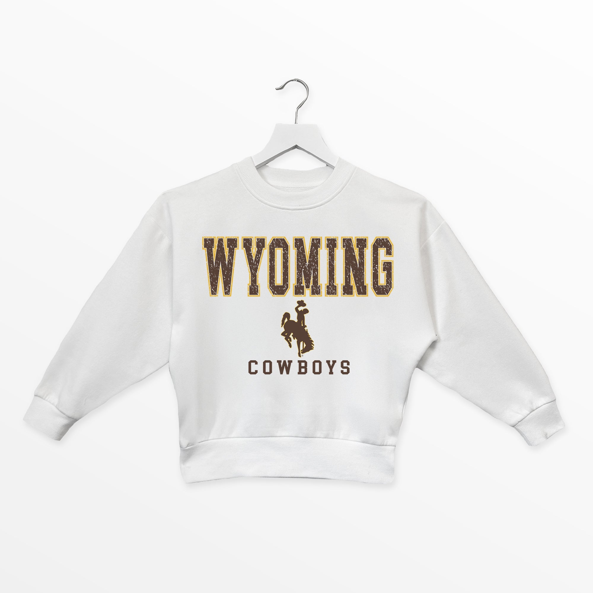 WYOMING COWBOYS FREESTYLE YOUTH PREMIUM FLEECE SWEATSHIRT