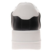 PAOLA PLATFORM SNEAKERS IN BLACK