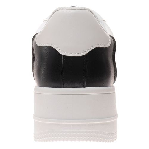 PAOLA PLATFORM SNEAKERS IN BLACK