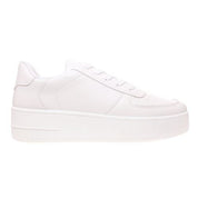 PAOLA PLATFORM SNEAKERS IN WHITE