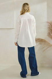 EVERYDAY EASE CLASSIC BUTTON DOWN TOP