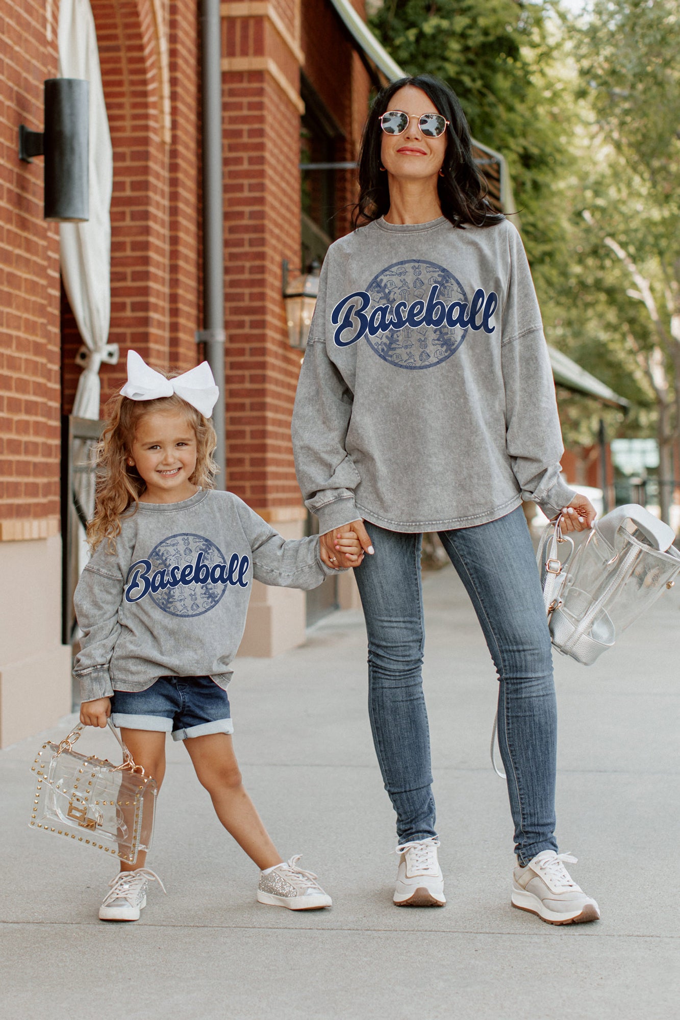 BALL PARK KIDS FADED WASH PULLOVER