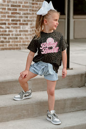 PLAY BALL BABE CLASSIC LEOPARD TODDLER TEE