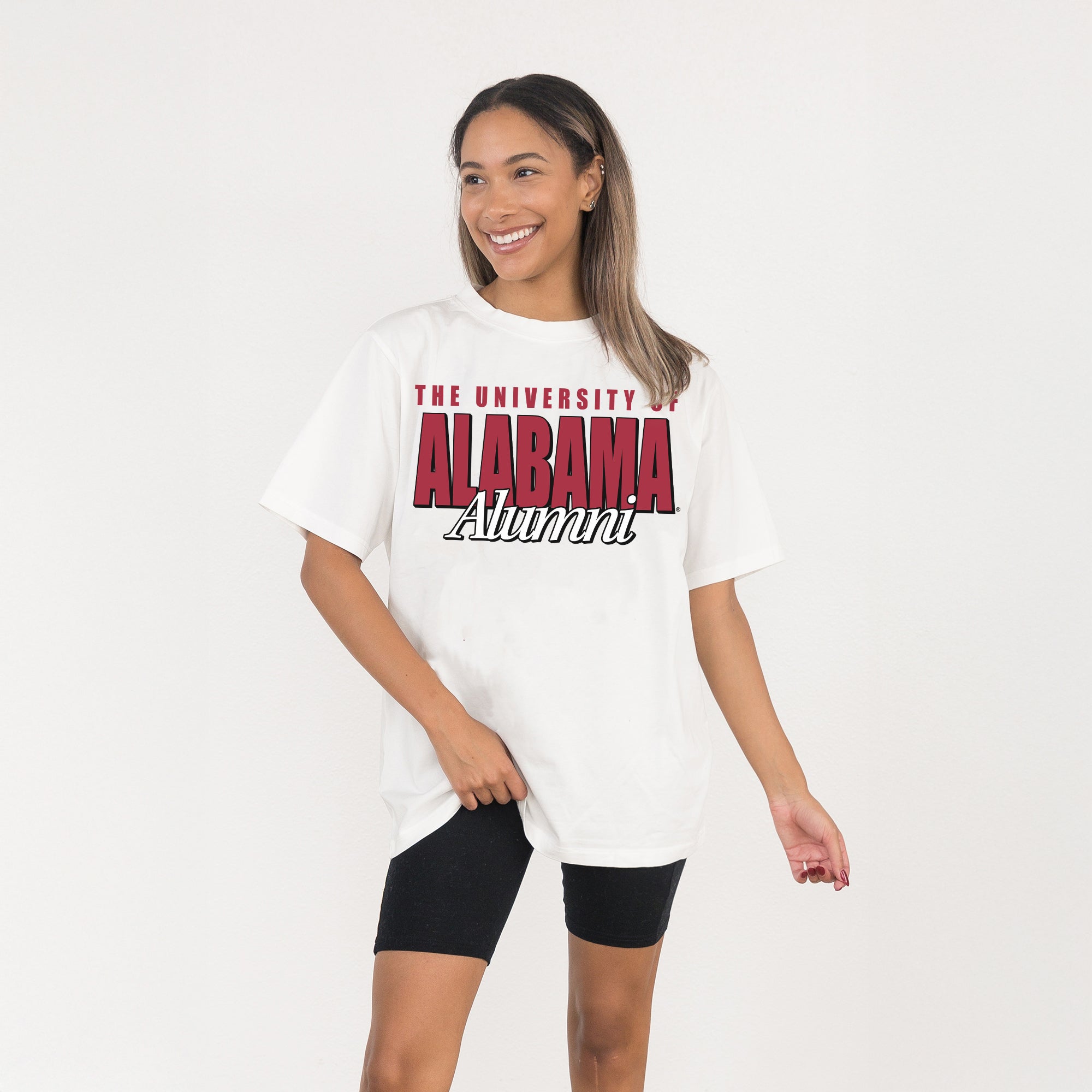 ALABAMA CRIMSON TIDE ALUMNI ERA WASHED RELAXED FIT TEE