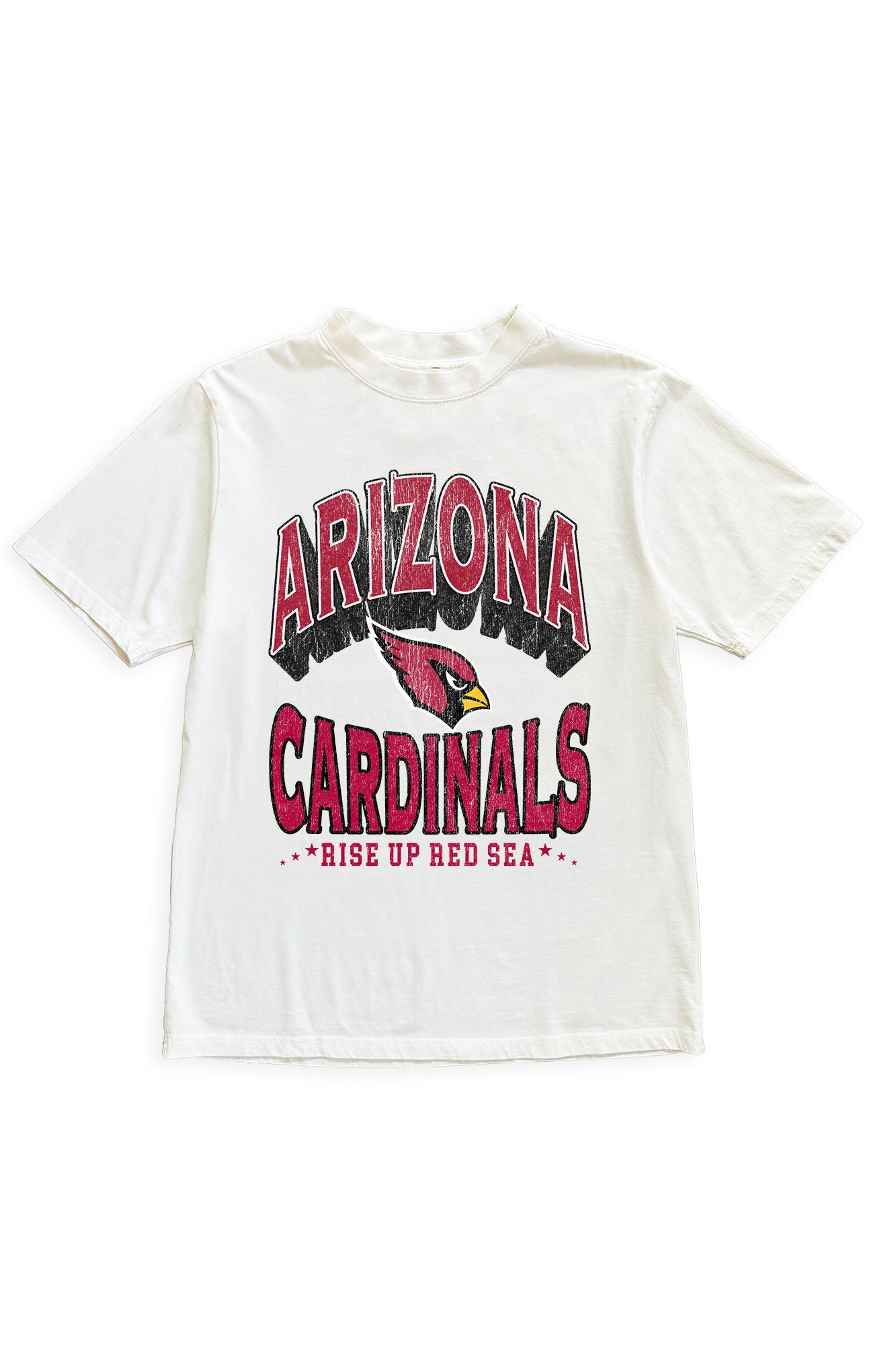 ARIZONA CARDINALS SHAKEDOWN OVERSIZED CREWNECK TEE
