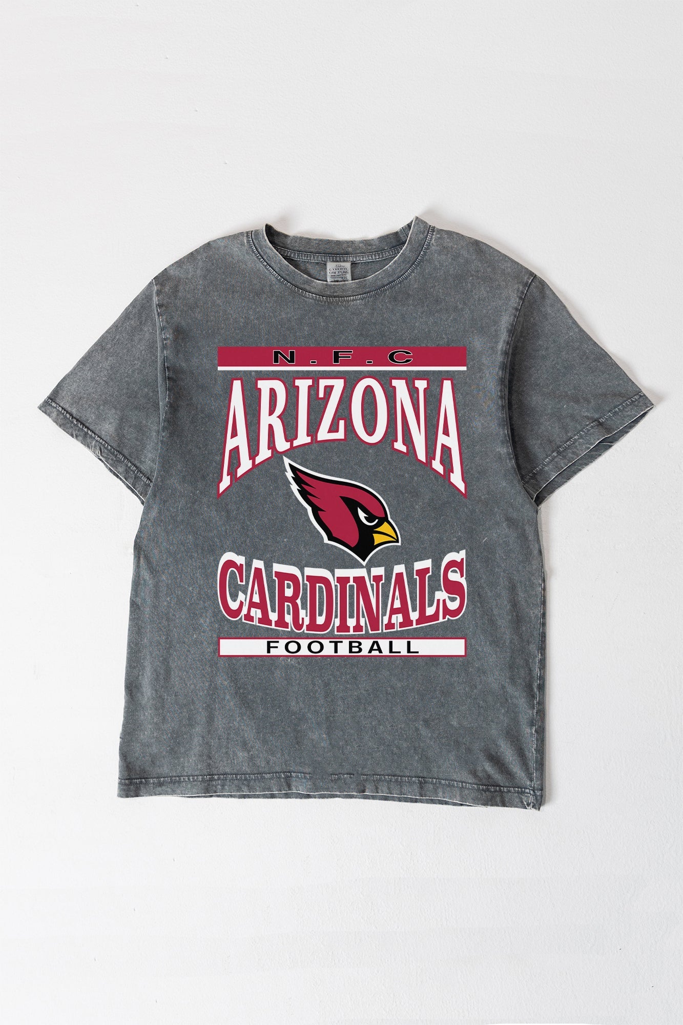 ARIZONA CARDINALS CLASSIC GRIND WASHED RELAXED FIT TEE