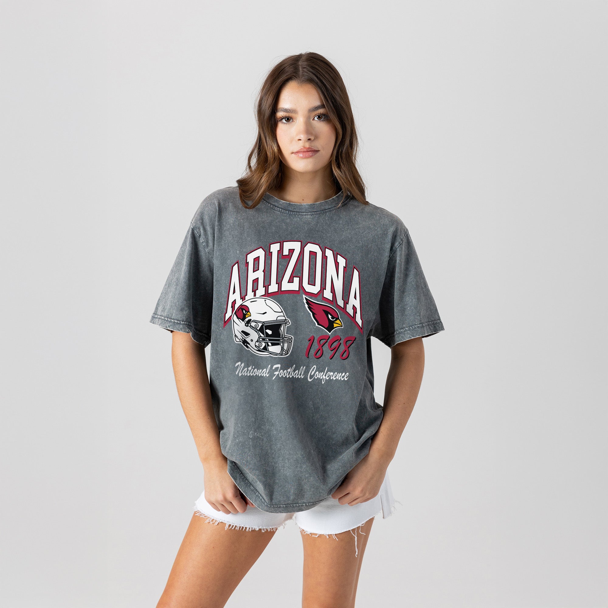 ARIZONA CARDINALS CLASSIC MOTION WASHED RELAXED FIT TEE