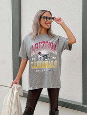 ARIZONA CARDINALS Nothing But The Best Oversized Crewneck Tee
