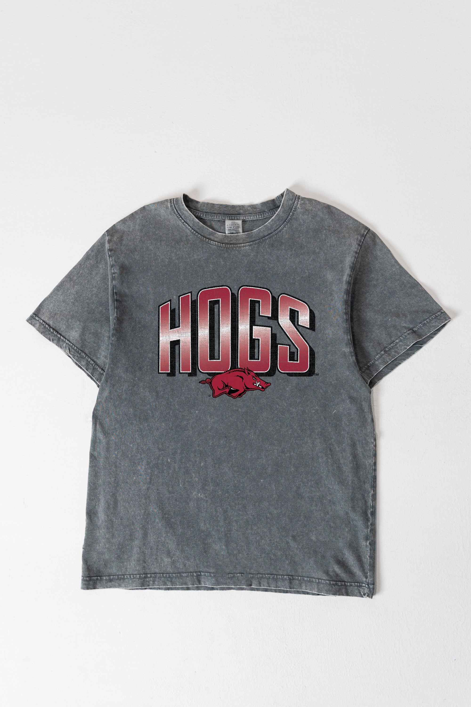 ARKANSAS RAZORBACKS PEAK PERFORMANCE OVERSIZED CREWNECK TEE